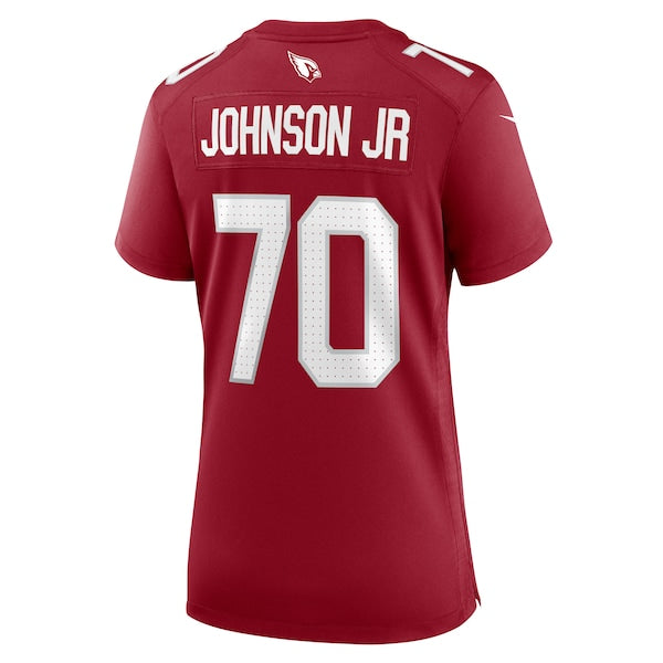 Paris Johnson Jr. Arizona Cardinals Nike Women's Game Jersey - Cardinal - Image 4