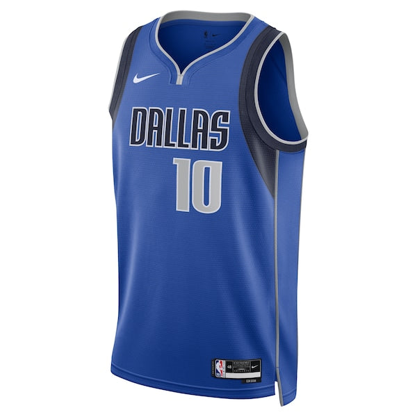 Tim Hardaway Jr. Dallas Mavericks Nike Unisex Swingman Replica Jersey - Icon Edition - Blue - Image 2