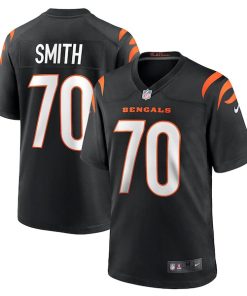 D'Ante Smith Cincinnati Bengals Nike Game Jersey - Black