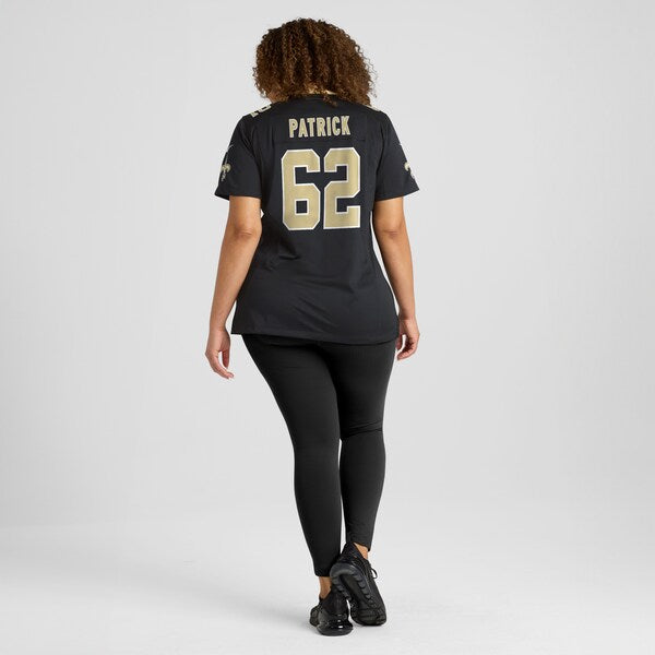 Lucas Patrick New Orleans Saints Nike Women's Game Jersey - Black - Image 4