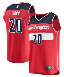 Alexandre Sarr Washington Wizards  Youth Fast Break Replica Player Jersey - Icon Edition - Red