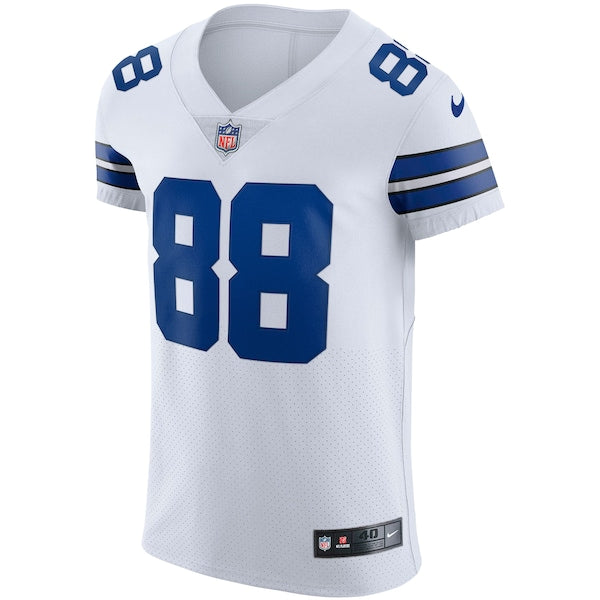CeeDee Lamb Dallas Cowboys Nike Vapor Elite Jersey - White/Navy - Image 3