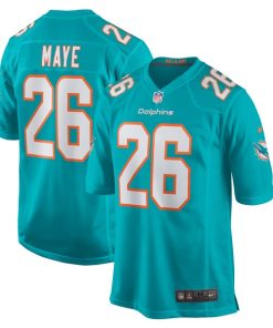 Marcus Maye Miami Dolphins Nike  Game Jersey -  Aqua