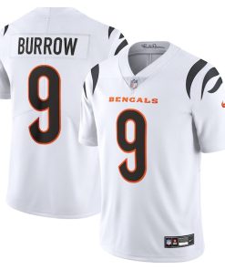 Alternative view of Joe Burrow Cincinnati Bengals Nike  Vapor Untouchable Limited Jersey - White/Black