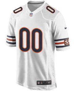 Alternative view of Chicago Bears Nike Custom Game Jersey - White