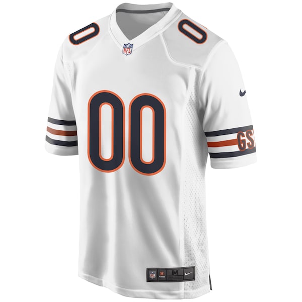 Chicago Bears Nike Custom Game Jersey - White - Image 2