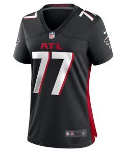 Alternative view of Storm Norton Atlanta Falcons Nike Women's  Game Jersey -  Black