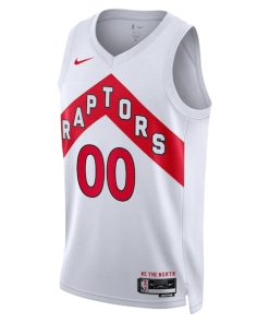 Alternative view of Toronto Raptors Nike Unisex Swingman Custom Jersey White - Association Edition