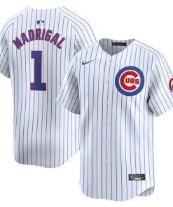Nick Madrigal Chicago Cubs Nike Home Limited Player Jersey - White