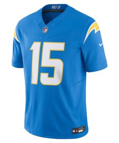 Alternative view of Ladd McConkey Los Angeles Chargers Nike Team Vapor F.U.S.E. Limited Jersey - Powder Blue