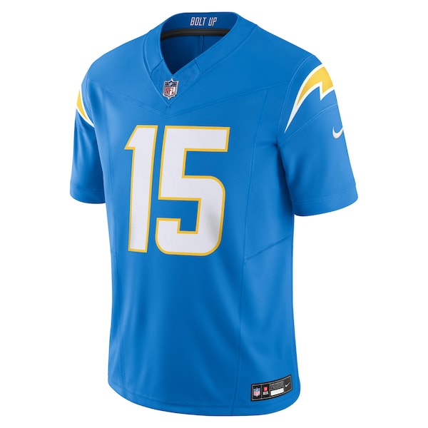 Ladd McConkey Los Angeles Chargers Nike Team Vapor F.U.S.E. Limited Jersey - Powder Blue - Image 2