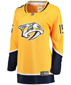 Alternative view of Craig Smith Nashville Predators  Women's Breakaway Player Jersey - Gold