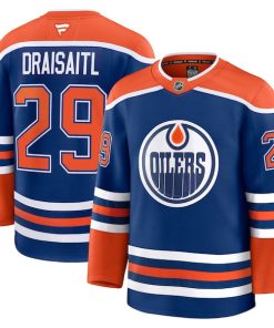 Leon Draisaitl Edmonton Oilers  Home Premium Jersey - Royal
