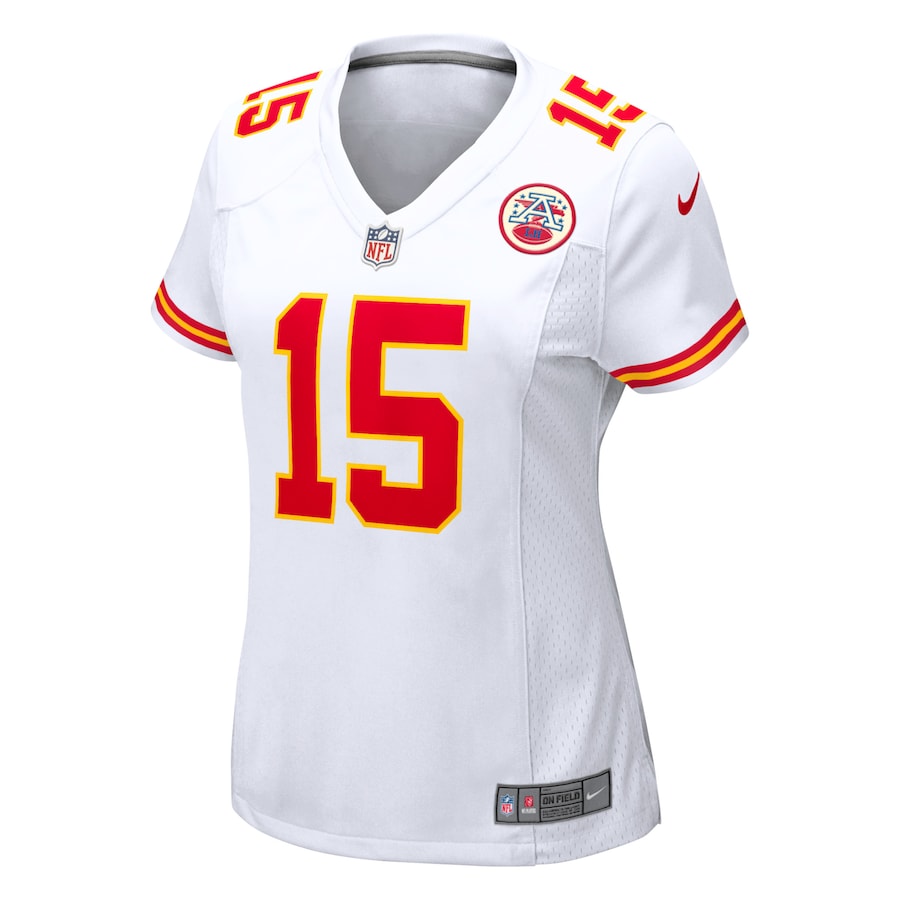 Patrick Mahomes Kansas City Chiefs Nike Women's Game Jersey - White - Image 2