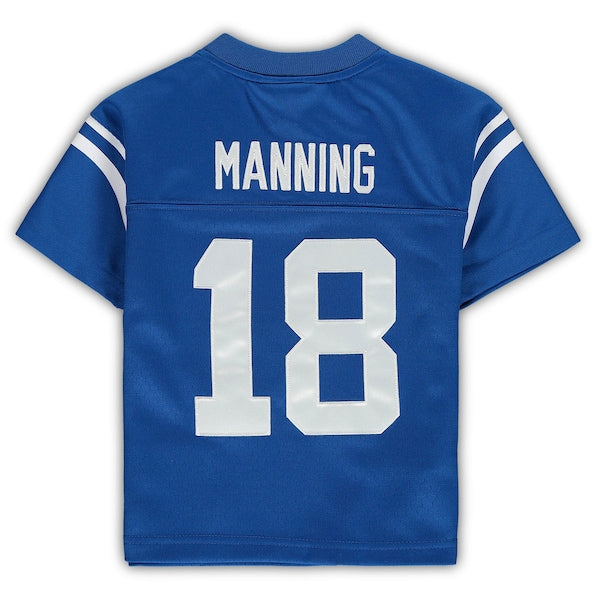 Peyton Manning Indianapolis Colts Toddler 1998 Retired Legacy Jersey - Royal - Image 3