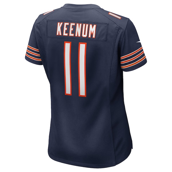 Case Keenum Chicago Bears Nike Women's Team Game Jersey - Navy - Image 3