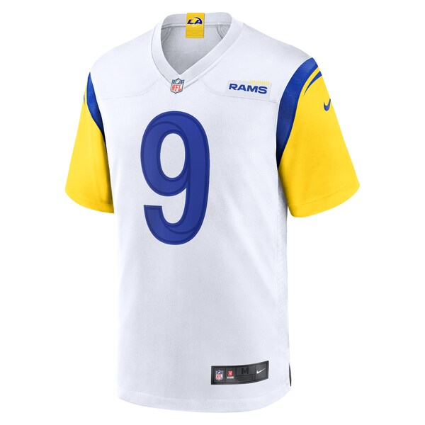 Matthew Stafford Los Angeles Rams Nike Alternate Game Jersey - White/Cream - Image 3