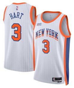 Josh Hart New York Knicks Nike Unisex Swingman Player Jersey - City Edition - White