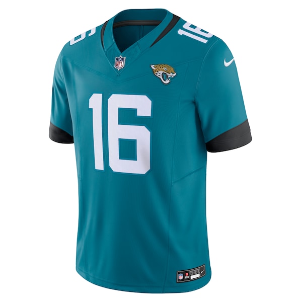 Trevor Lawrence Jacksonville Jaguars Nike Vapor F.U.S.E. Limited Jersey - Teal - Image 2
