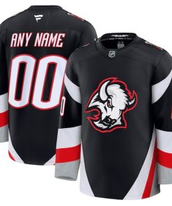 Buffalo Sabres  Alternate Premium Custom Jersey - Black/Royal/White