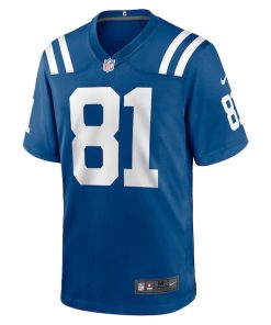 Alternative view of Mo Alie-Cox Indianapolis Colts Nike Team Game Jersey - Royal