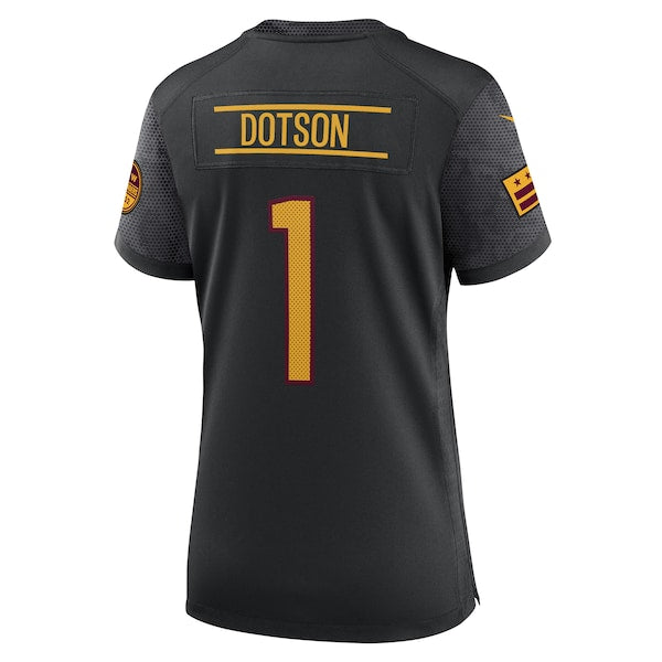 Jahan Dotson Washington Commanders Nike Women's Player Jersey - Black - Image 3
