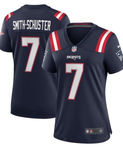 JuJu Smith-Schuster New England Patriots Nike Women's Game Player Jersey - Navy
