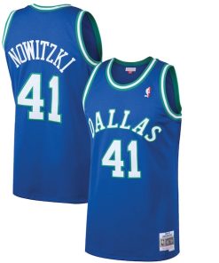 Dirk Nowitzki Dallas Mavericks 1998/99 Hardwood Classics Swingman Jersey - Blue