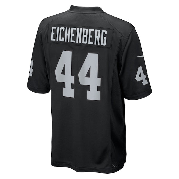 Tommy Eichenberg Las Vegas Raiders Nike Team Game Jersey - Black - Image 2