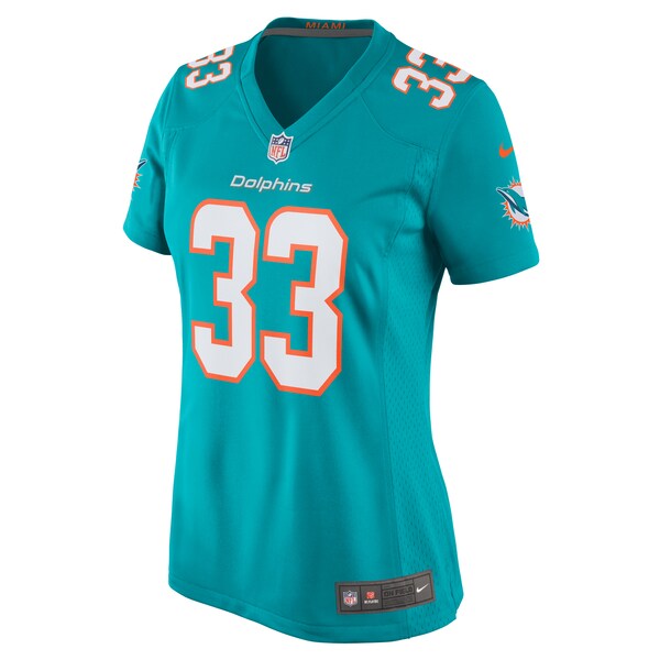 Lamical Perine Miami Dolphins Nike Women's Home Game Player Jersey - Aqua - Image 2