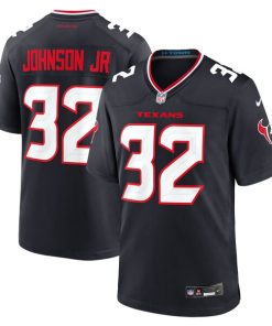 Lonnie Johnson Jr. Houston Texans Nike Team Game Jersey -  Navy