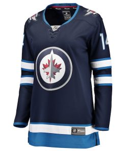 Alternative view of Gustav Nyquist Winnipeg Jets  Women's Home Breakaway Jersey - Navy