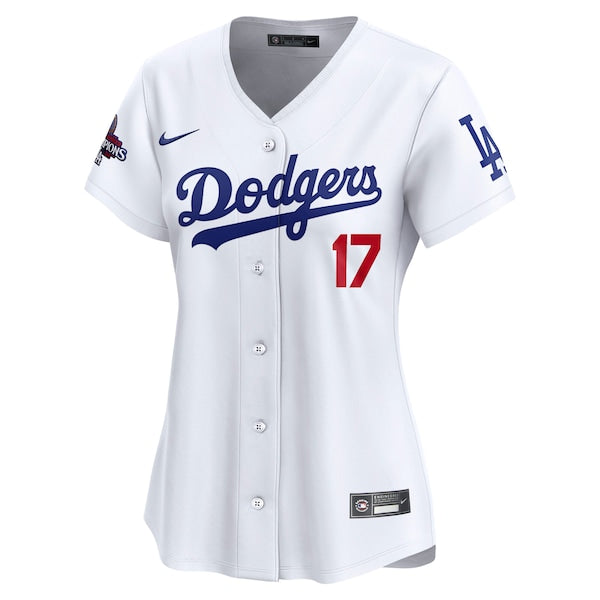 Shohei Ohtani Los Angeles Dodgers Nike Women's 2024 World Series Champions Japanese Characters Limited Player Jersey - White - Image 3