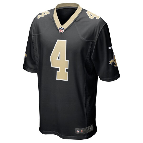 Derek Carr New Orleans Saints Nike Game Jersey - Black - Image 2