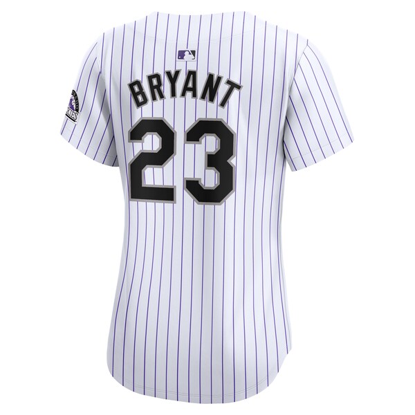 Kris Bryant Colorado Rockies Nike Women's Home Limited Player Jersey - White - Image 3