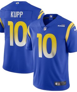 Alternative view of Cooper Kupp Los Angeles Rams Nike Vapor Limited Jersey - Royal/Cream