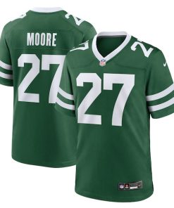 Malachi Moore New York Jets Nike Team Game Jersey - Legacy Green