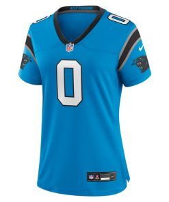 Alternative view of Brian Burns Carolina Panthers Nike Women's Alternate Game Jersey - Blue