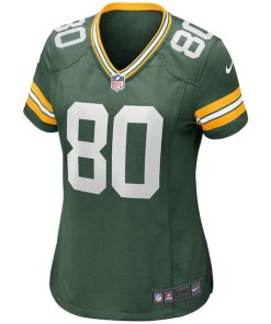 Alternative view of Donald Driver Green Bay Packers Nike Women's Game Retired Player Jersey - Green