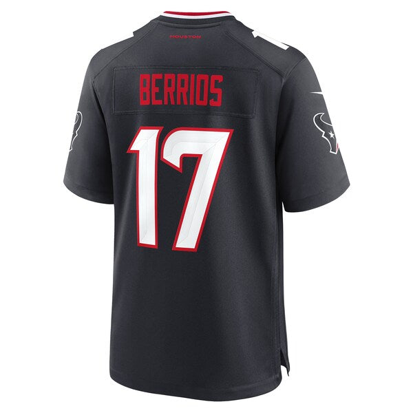 Braxton Berrios Houston Texans Nike Team Game Jersey - Navy - Image 3