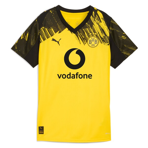 Borussia Dortmund Puma Women's 2025/26 Replica Jersey - Yellow - Image 2