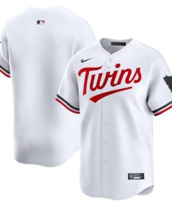 Minnesota Twins Nike Home Limited Jersey - White