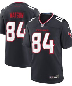 Alternative view of Justin Watson Houston Texans Nike Team Game Jersey -  Navy