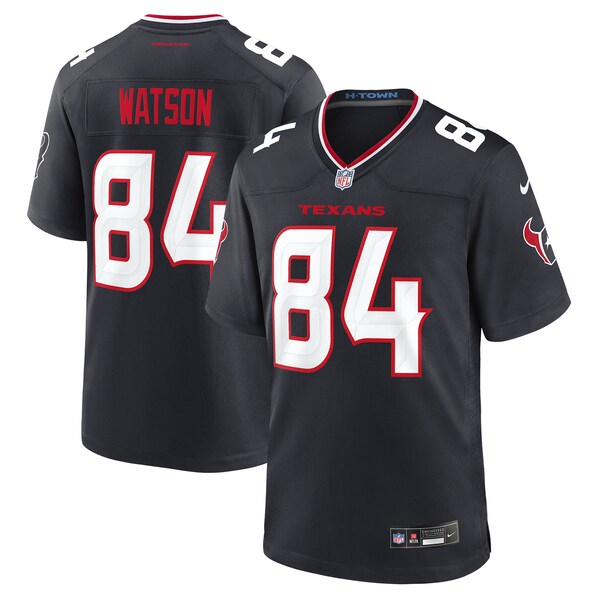 Justin Watson Houston Texans Nike Team Game Jersey - Navy - Image 2