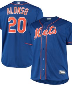Pete Alonso New York Mets Big & Tall Replica Player Jersey - Royal