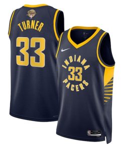 Myles Turner Indiana Pacers Nike Unisex 2025 NBA Finals Swingman Jersey - Icon Edition - Navy
