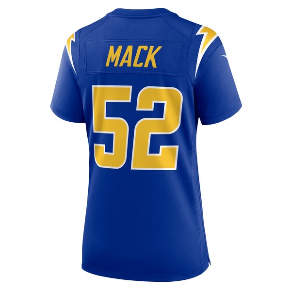 Khalil Mack Los Angeles Chargers Nike Women's Alternate Game Jersey - Royal/Navy - Image 4