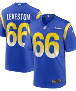 KT Leveston Los Angeles Rams Nike Team Game Jersey -  Royal
