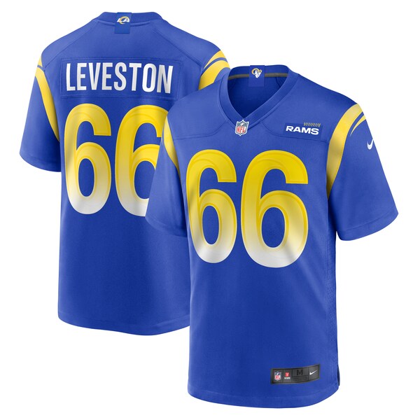 KT Leveston Los Angeles Rams Nike Team Game Jersey - Royal