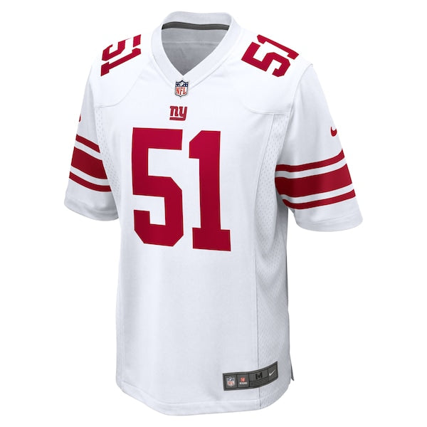 Abdul Carter New York Giants Nike First Round Pick Game Jersey - White/Red/Royal - Image 3